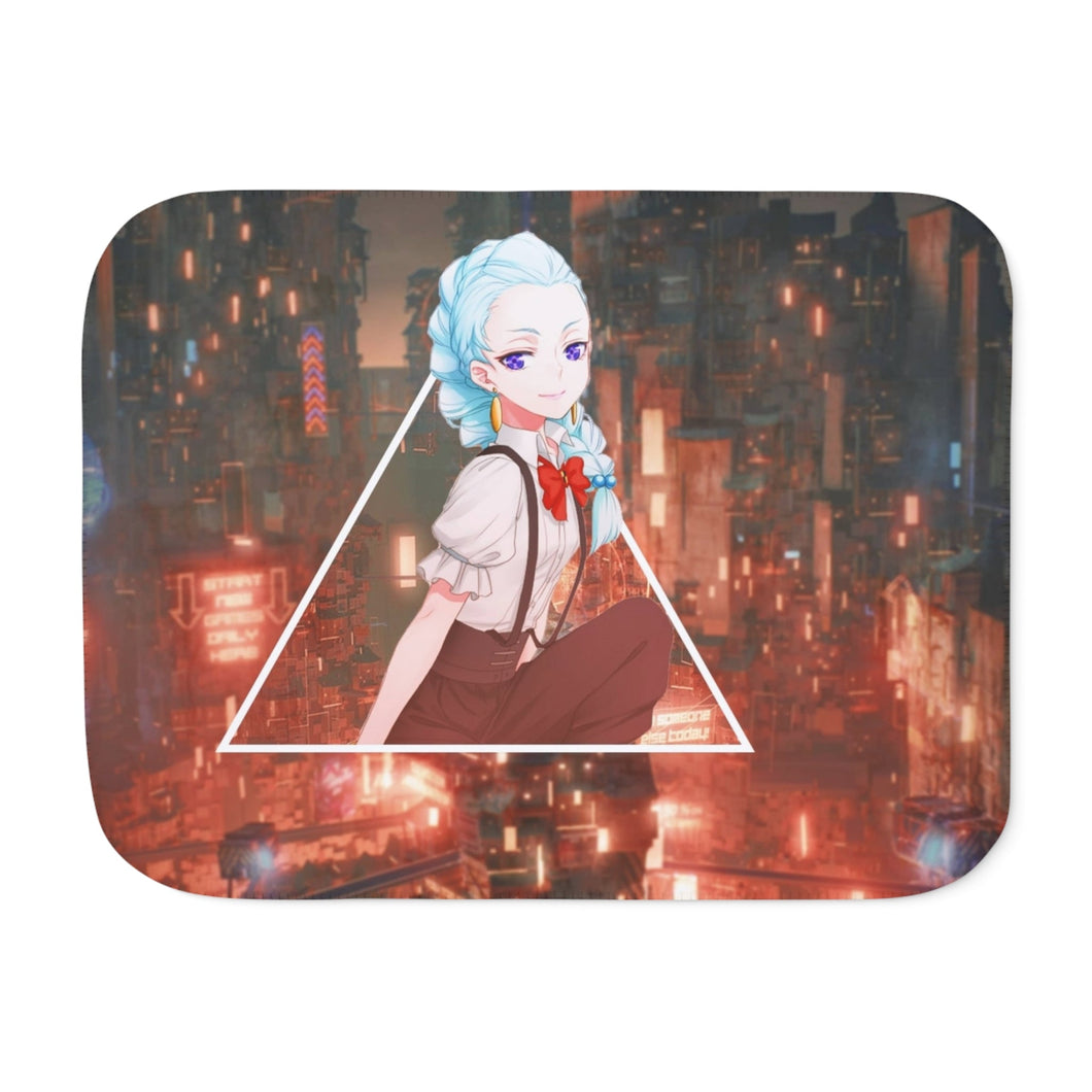Anime Death Parade Sherpa Blanket