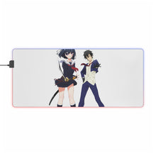 Load image into Gallery viewer, Anime Armed Girl's Machiavellism RGB LED Mouse Pad (Desk Mat)
