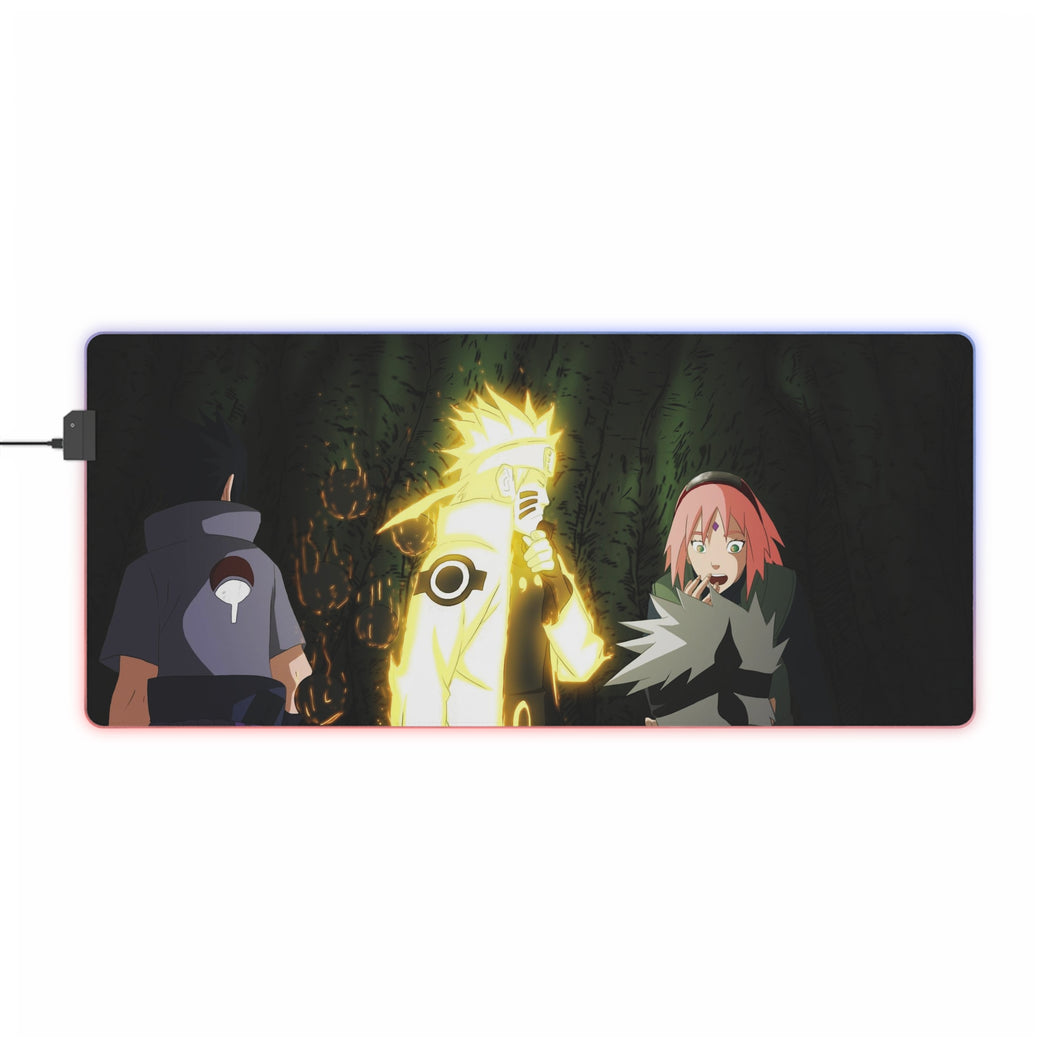 Anime Naruto RGB LED Mouse Pad (Desk Mat)