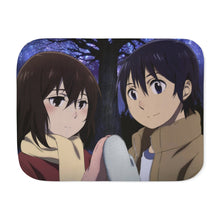 Load image into Gallery viewer, Anime ERASED Sherpa Blanket
