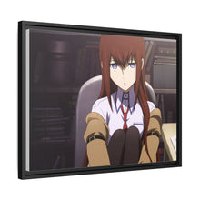 Load image into Gallery viewer, Makise Kurisu Canvas Framed Art Print
