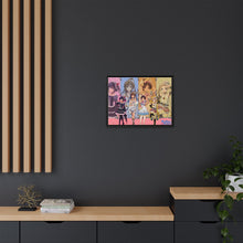 Load image into Gallery viewer, Love, Chunibyo &amp; Other Delusions Rikka Takanashi, Sanae Dekomori, Shinka Nibutani, Kumin Tsuyuri Canvas Framed Art Print

