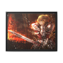 Load image into Gallery viewer, Fate/Apocrypha Saber Of Red Canvas Framed Art Print
