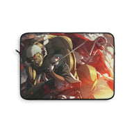 Colossal and armored titan and Annie Leonhart Laptop Sleeve