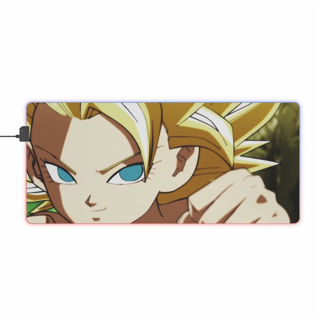 Caulifla super saiyan 2 RGB LED Mouse Pad (Desk Mat)