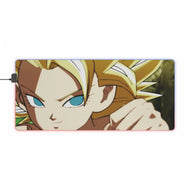 Caulifla super saiyan 2 RGB LED Mouse Pad (Desk Mat)