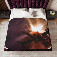 Load image into Gallery viewer, Anime Cowboy Bebop Sherpa Blanket

