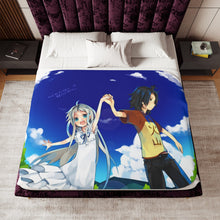 Load image into Gallery viewer, Anohana Sherpa Blanket
