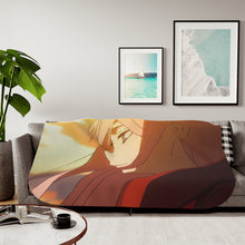 Load image into Gallery viewer, The Wind in Your Hair Sherpa Blanket
