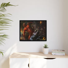 Load image into Gallery viewer, Anime Attack On Titan Canvas Framed Art Print
