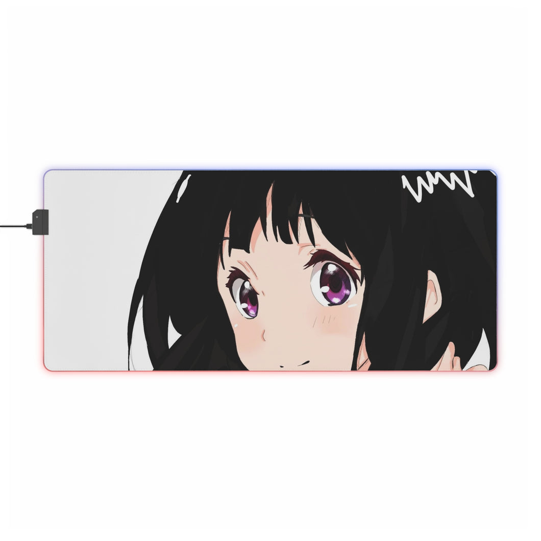 Hyouka Eru Chitanda RGB LED Mouse Pad (Desk Mat)