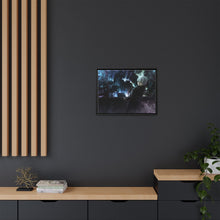 Load image into Gallery viewer, A ghoul in the top of building Canvas Framed Art Print
