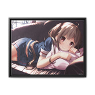 Murasame Canvas Framed Art Print