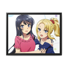 Load image into Gallery viewer, Rascal Does Not Dream of Bunny Girl Senpai Canvas Framed Art Print
