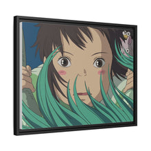 Load image into Gallery viewer, Anime Spirited Awayr Canvas Framed Art Print

