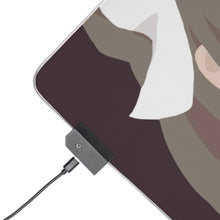 Load image into Gallery viewer, syr flova danmachi minimalist RGB LED Mouse Pad (Desk Mat)
