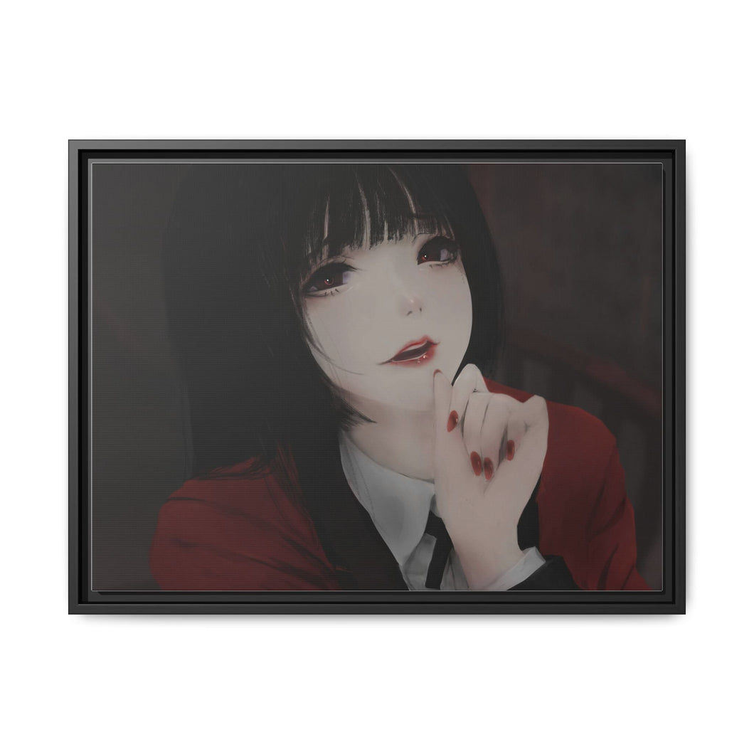 Kakegurui Yumeko Jabami Canvas Framed Art Print