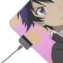 Load image into Gallery viewer, Nisekoi Chitoge Kirisaki RGB LED Mouse Pad (Desk Mat)
