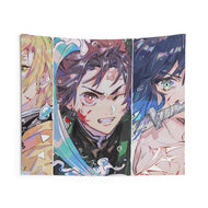 Inosuke Hashibira Zenitsu Agatsuma Indoor Wall Tapestry