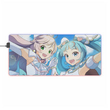 Load image into Gallery viewer, Nijigaoka Mashiro &amp; Sora Harewataru RGB LED Mouse Pad (Desk Mat)
