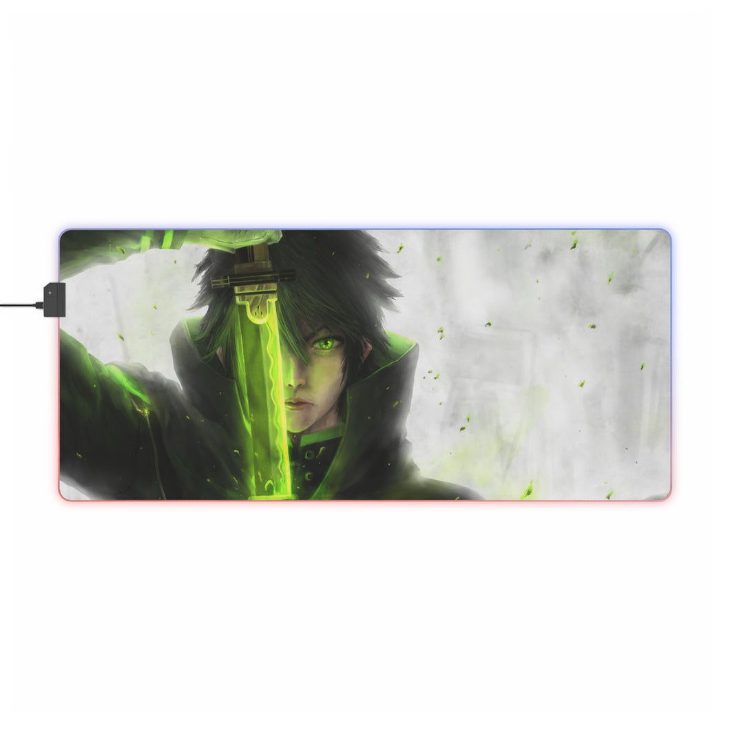 Seraph Of The End RGB LED Mouse Pad (Desk Mat)