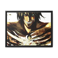 Load image into Gallery viewer, Anime Attack On Titan Canvas Framed Art Print
