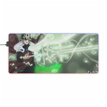 Load image into Gallery viewer, Black Clover Yuno RGB LED Mouse Pad (Desk Mat)
