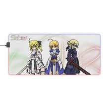 Load image into Gallery viewer, Fate/Stay Night RGB LED Mouse Pad (Desk Mat)
