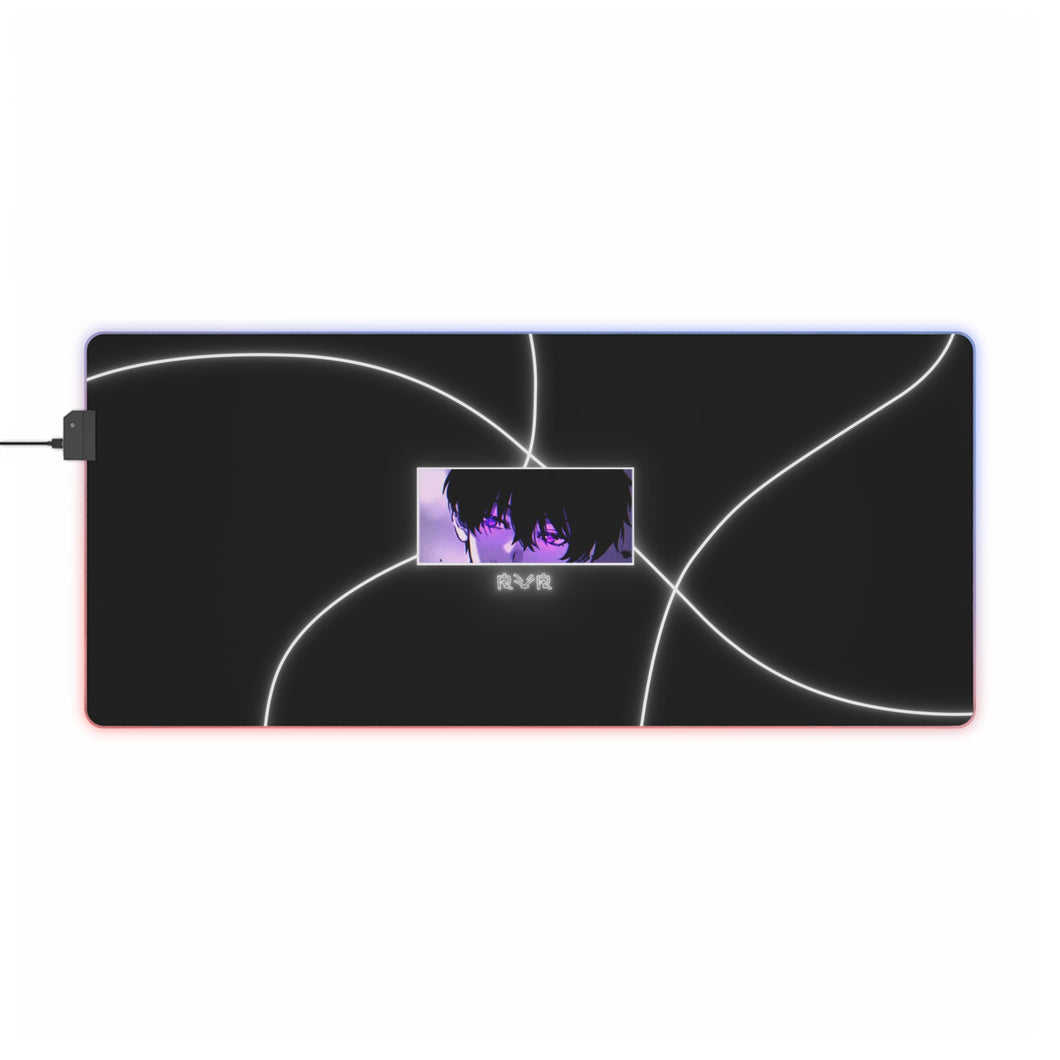 Houtarou Oreki Minimal RGB LED Mouse Pad (Desk Mat)