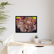 Load image into Gallery viewer, Anime Chainsaw Man Canvas Framed Art Print

