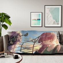 Load image into Gallery viewer, Anime Bocchi the Rock Sherpa Blanket
