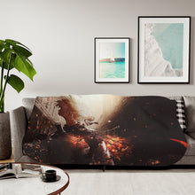 Load image into Gallery viewer, Anime Fate/Stay Night Sherpa Blanket
