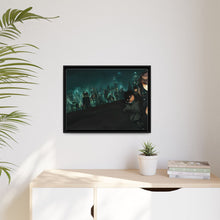 Load image into Gallery viewer, Shinoa, Yu &amp; Yoichi At The Roof Canvas Framed Art Print
