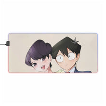 Load image into Gallery viewer, Komi Can&#39;t Communicate Tadano Hitohito RGB LED Mouse Pad (Desk Mat)
