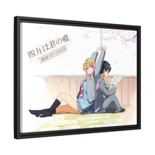 Load image into Gallery viewer, Anime Your Lie in April Canvas Framed Art Print
