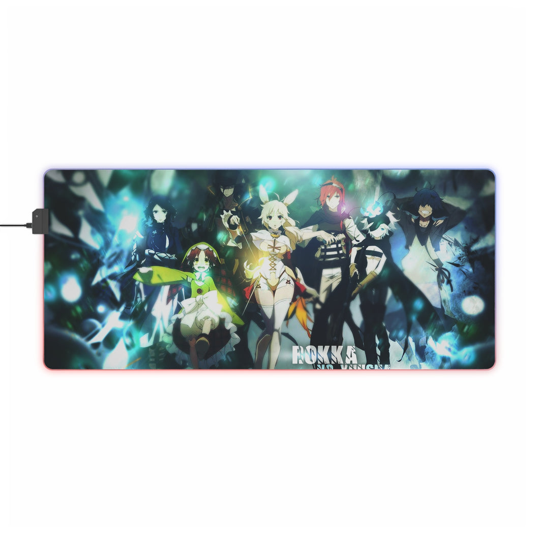 Rokka: Braves Of The Six Flowers RGB LED Mouse Pad (Desk Mat)