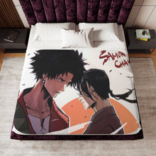 Load image into Gallery viewer, Anime Samurai Champloo Sherpa Blanket
