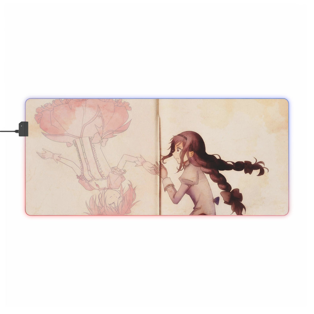 Puella Magi Madoka Magica RGB LED Mouse Pad (Desk Mat)