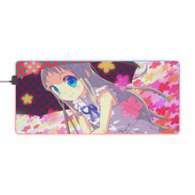 Load image into Gallery viewer, Anohana RGB LED Mouse Pad (Desk Mat)
