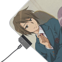 Load image into Gallery viewer, The Melancholy Of Haruhi Suzumiya RGB LED Mouse Pad (Desk Mat)
