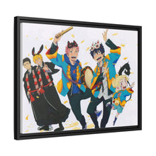 Load image into Gallery viewer, Blue Exorcist Canvas Framed Art Print
