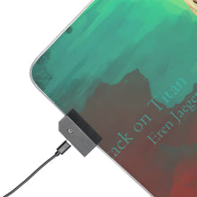 Load image into Gallery viewer, Anime Attack On Titan RGB LED Mouse Pad (Desk Mat)
