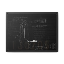 Load image into Gallery viewer, Makise Kurisu &amp; Rintaro Okabe Canvas Framed Art Print
