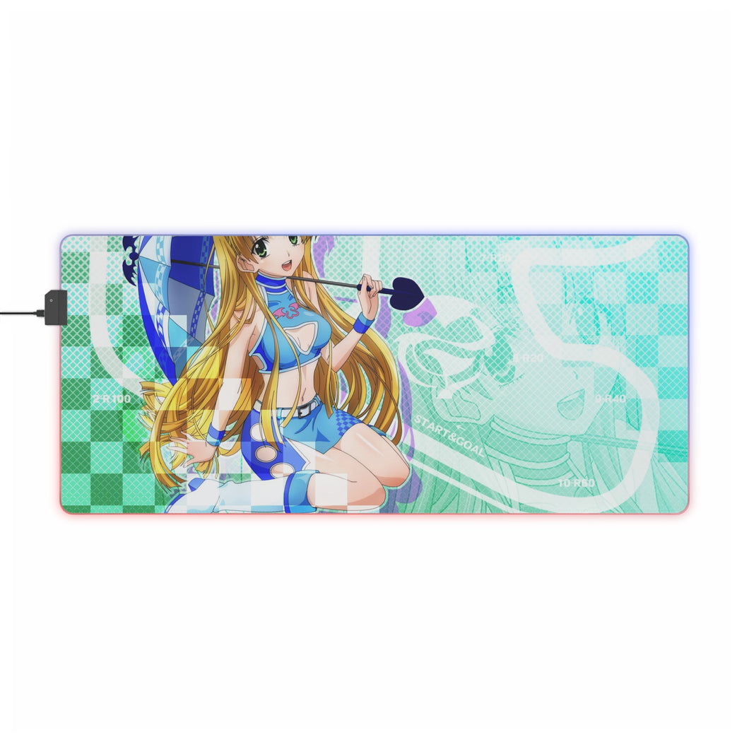 High School DxD Asia Argento RGB LED Mouse Pad (Desk Mat)