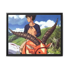 Load image into Gallery viewer, Anime Princess Mononoker Canvas Framed Art Print
