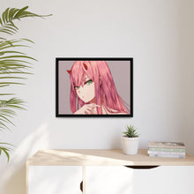 Load image into Gallery viewer, Zero Two Canvas Framed Art Print
