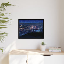 Load image into Gallery viewer, Nao Tomori city the back Canvas Framed Art Print
