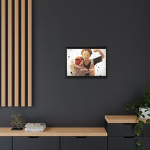 Load image into Gallery viewer, Anime ERASED Canvas Framed Art Print
