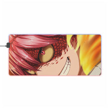 Load image into Gallery viewer, Fairy Tail Natsu Dragneel RGB LED Mouse Pad (Desk Mat)
