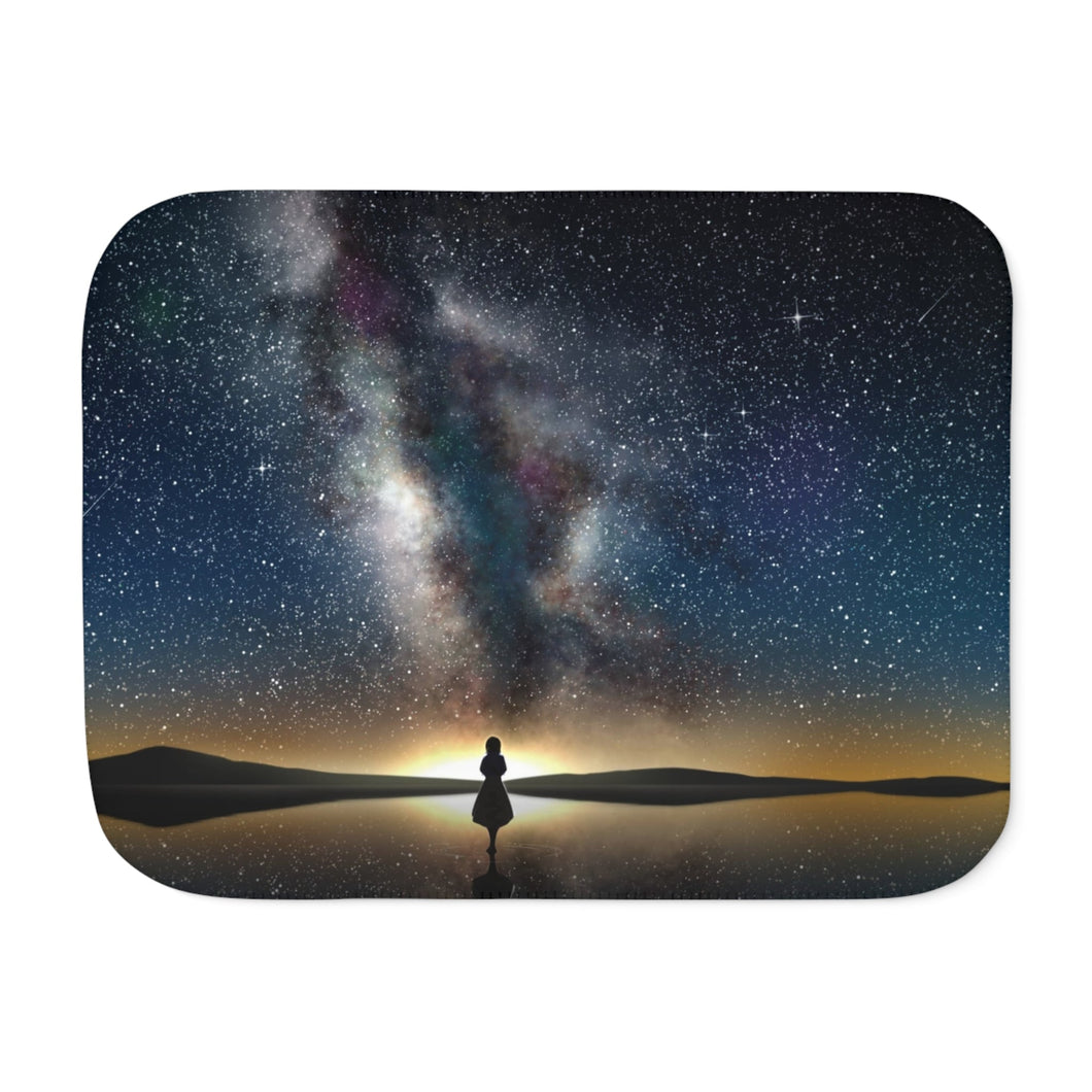 Violet Evergarden Sherpa Blanket